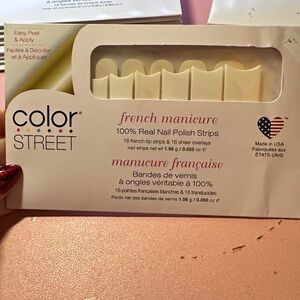 Color Street French Manicure Nail Strips in Cream